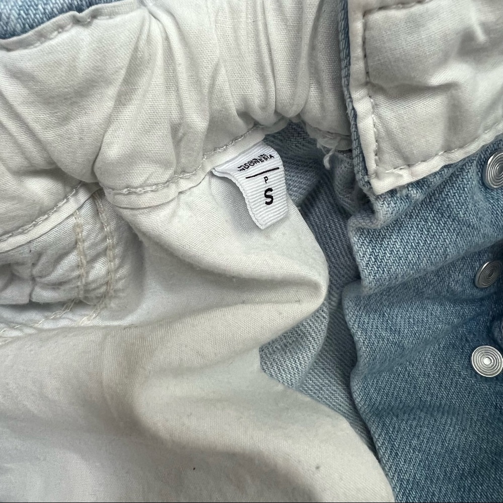 Loft • Paper Bag Denim Shorts - Picture 6 of 7